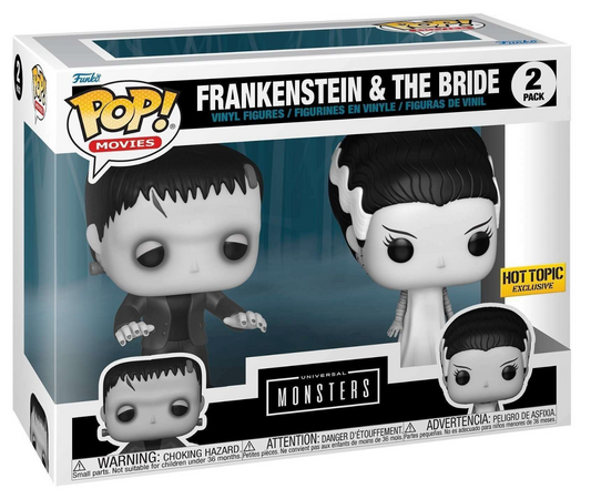 2 pack Frankenstein & The Bride